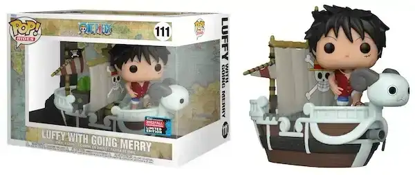 Image of One Piece Funko Pop! Ride Luffy (with Going Merry) (2022 Fall Convention) (Shared Sticker) (Pre-Order)