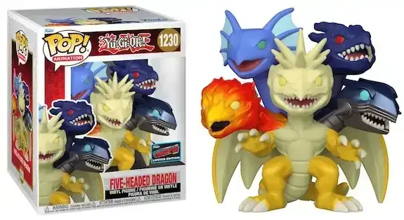 Image of Yu-Gi-Oh! Funko Pop! Five-Headed Dragon (2022 Fall Convention) (Shared Sticker) (Pre-Order)
