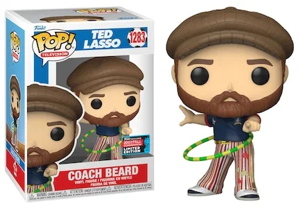 Image of Ted Lasso Funko Pop! Coach Beard (2022 Fall Convention) (Shared Sticker) (Pre-Order)
