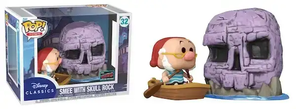 Image of Disney Funko Pop! Town Smee (with Skull Rock) (2022 Fall Convention) (Shared Sticker) (Pre-Order)