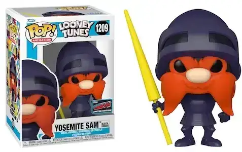 Image of Loony Tunes Funko Pop! Yosemite Sam (Black Knight) (2022 Fall Convention) (Shared Sticker) (Pre-Order)