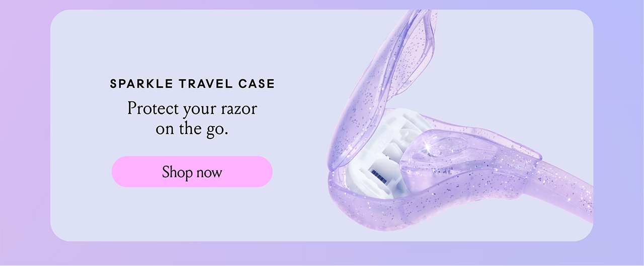 Sparkle Travel Case Protect your travel case on the go. Shop Now.