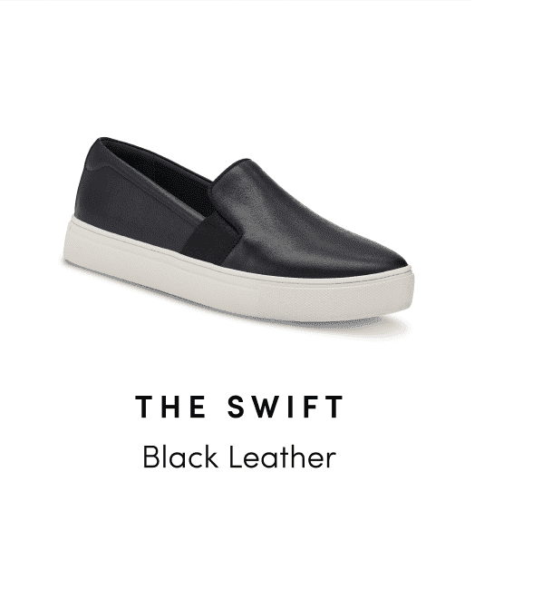 Swift in Black Leather