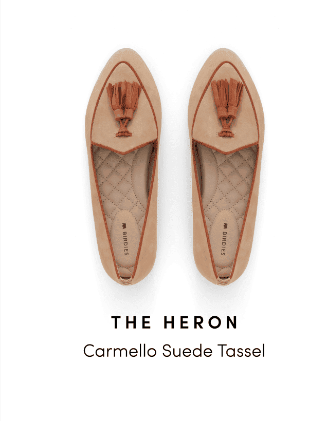 Heron in Carmello Suede Tassel