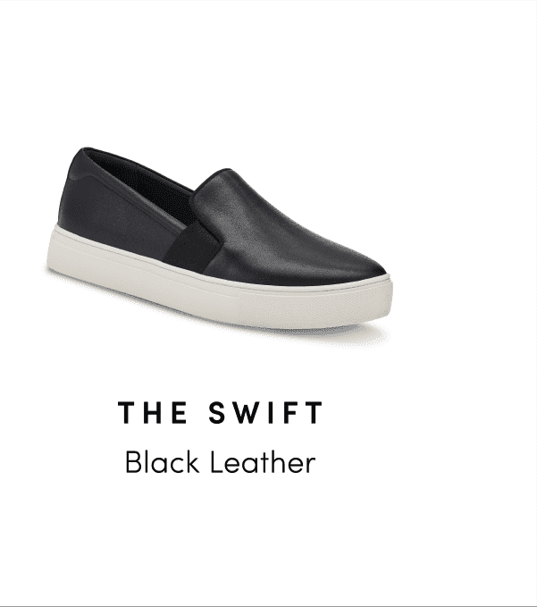 Swift in Black Leather