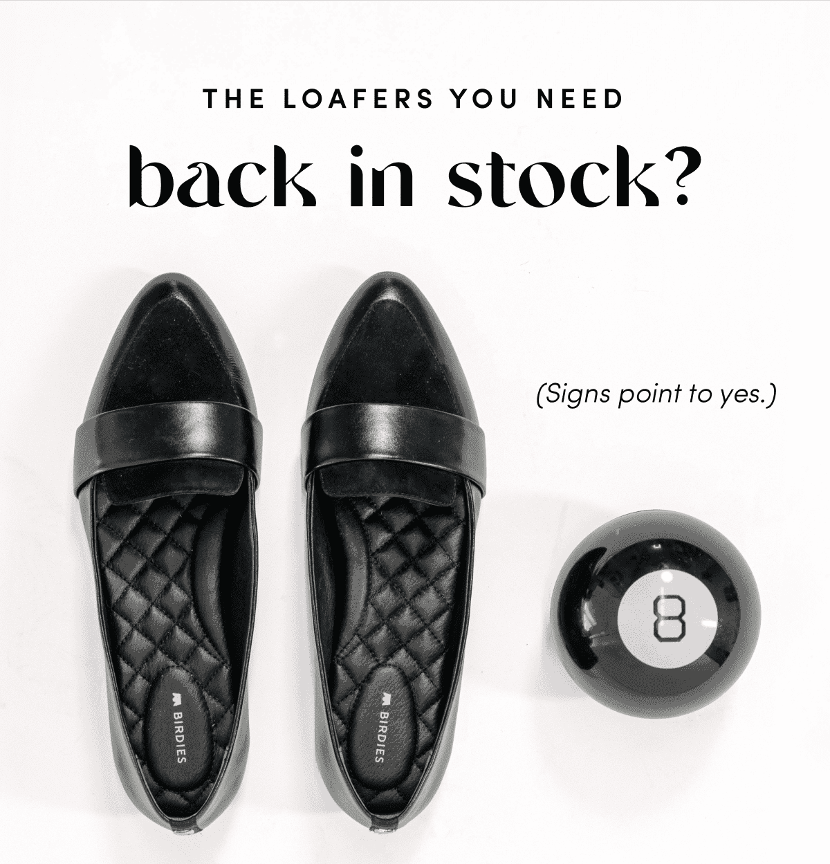 BACK IN STOCK! Our most viral loafers.