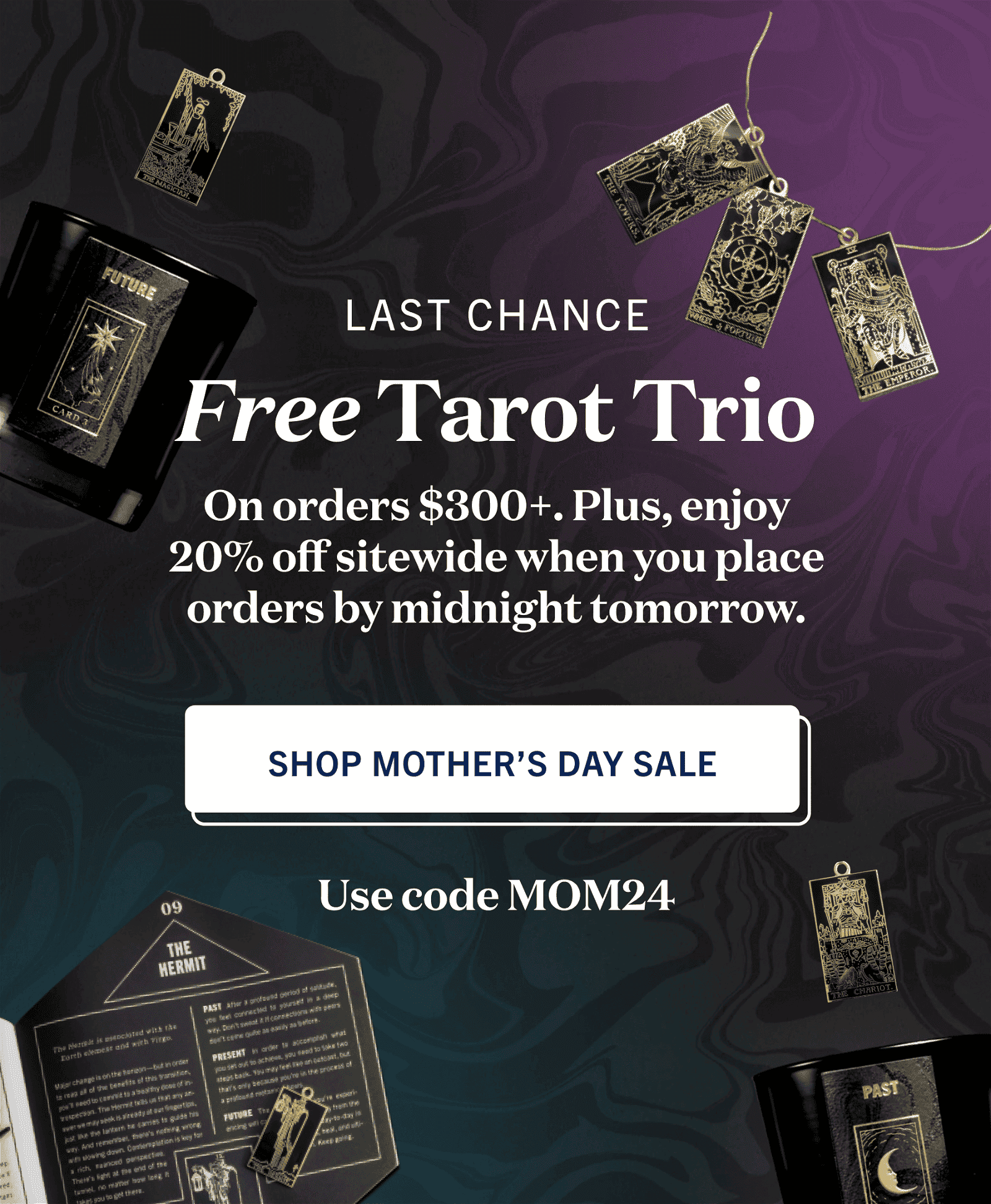 Last chance for a free Tarot Trio