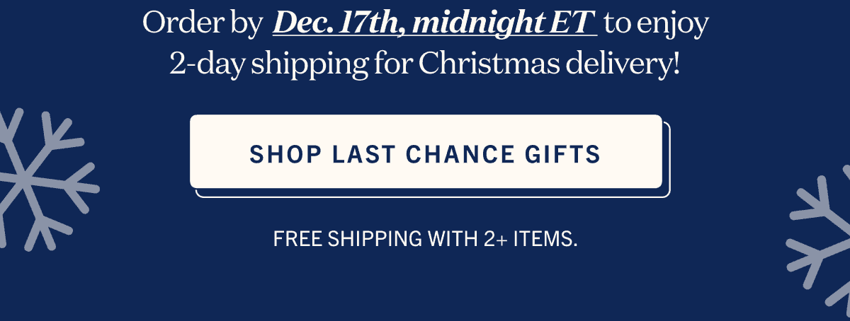 Shop last chance gifts