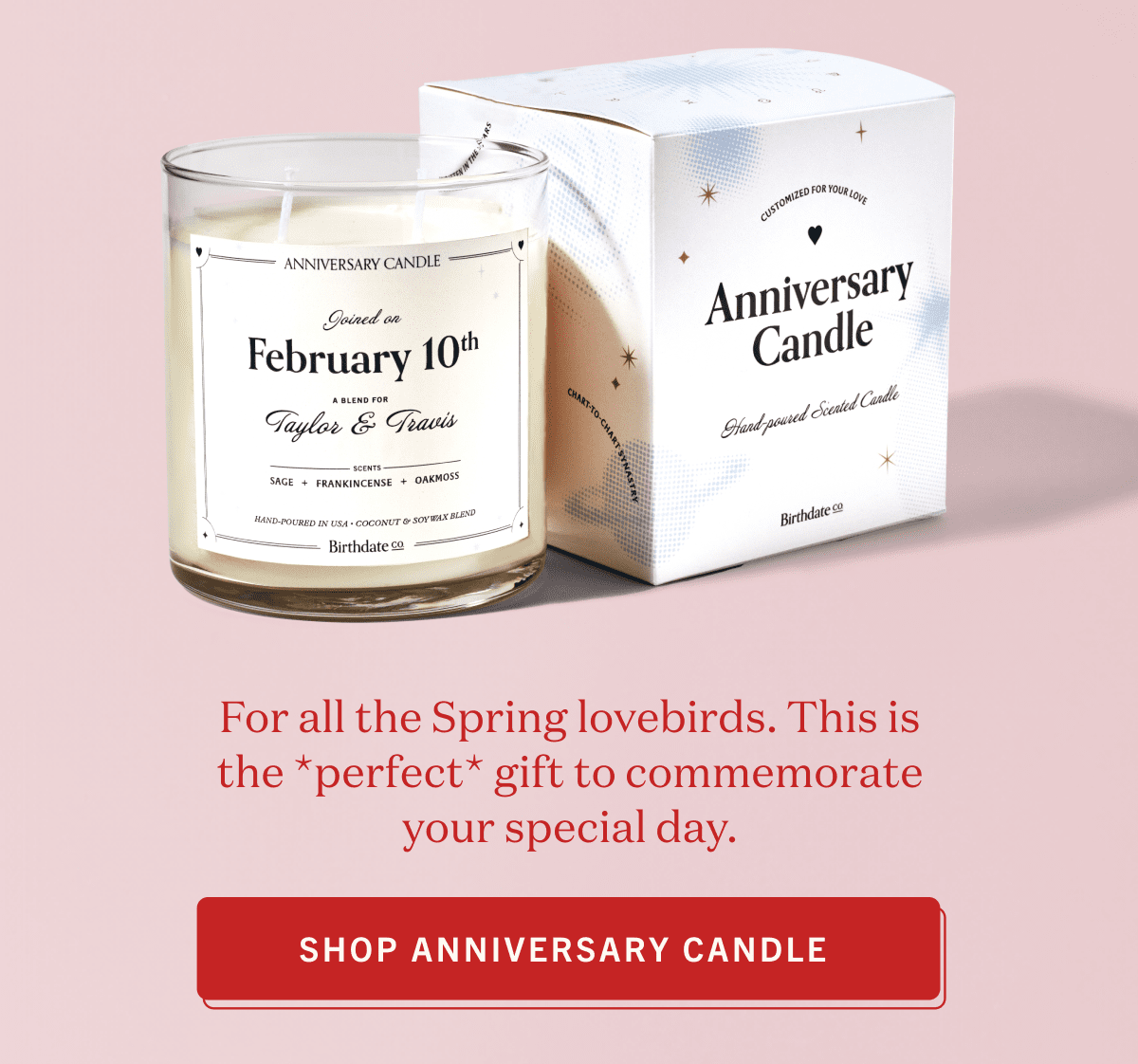 Shop anniversary candle