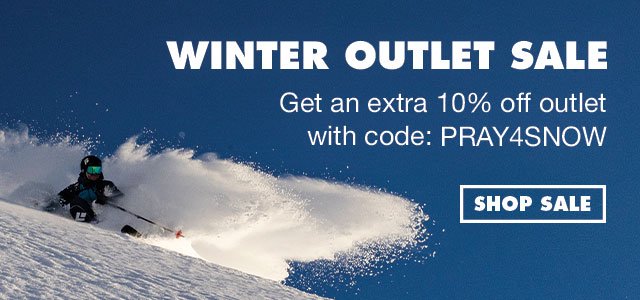 Winter Outlet Sale