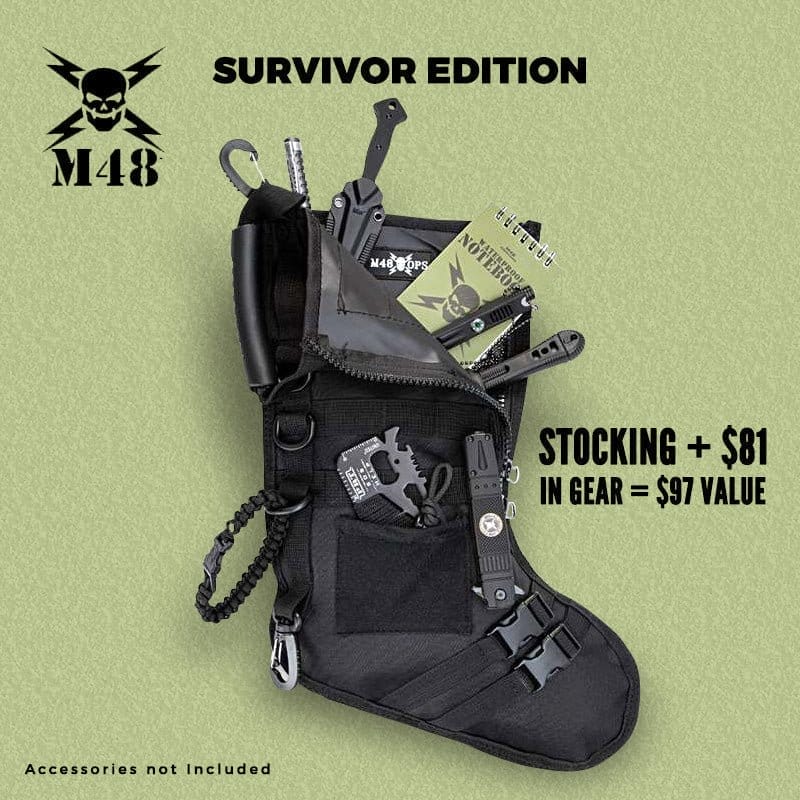 Image of M48 Tactical Stuffed Stocking - Survivor Edition