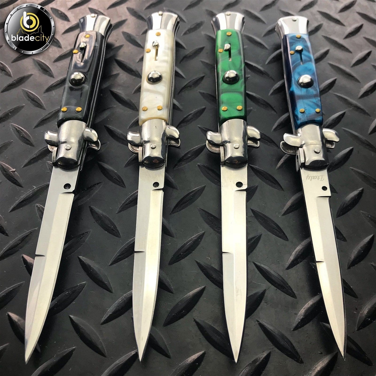 Image of Italian Style Push Button Switchblade Collection *Sold Separately or Together*