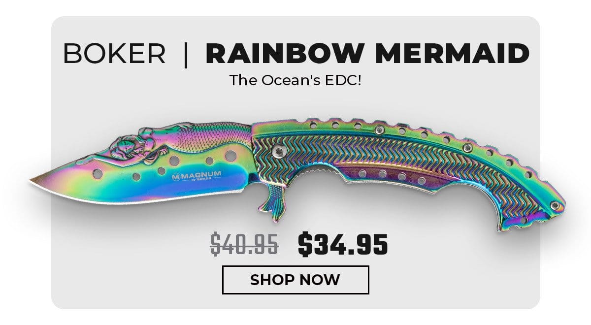 Boker Rainbow Mermaid