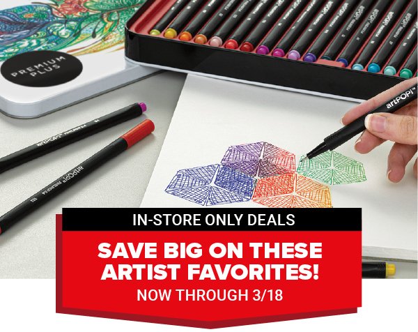 Save Big On These Artist Favorites!