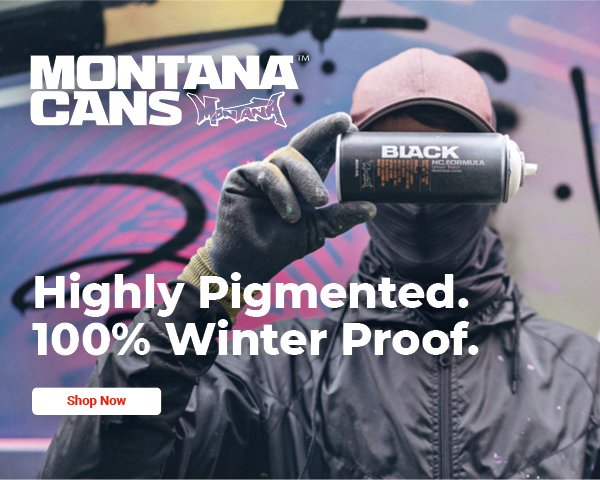 Montana Black Spray Paints