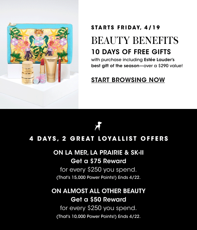 beauty benefits - 10 days of free gifts