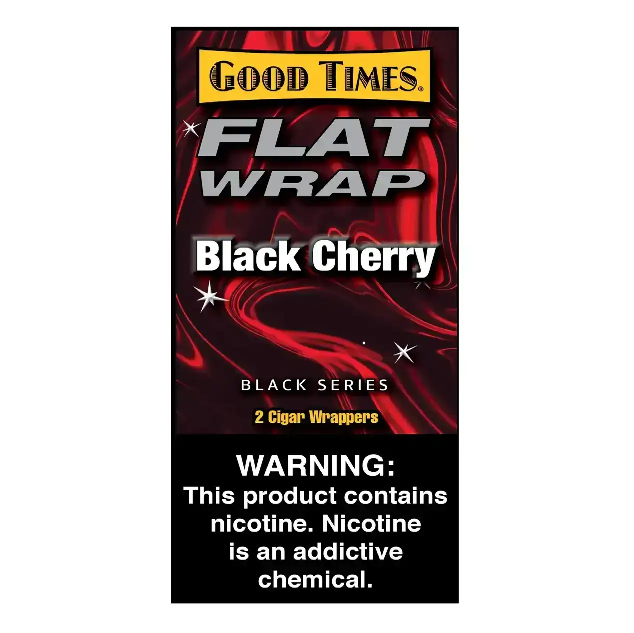 Good Times Black Cherry Flat Wraps