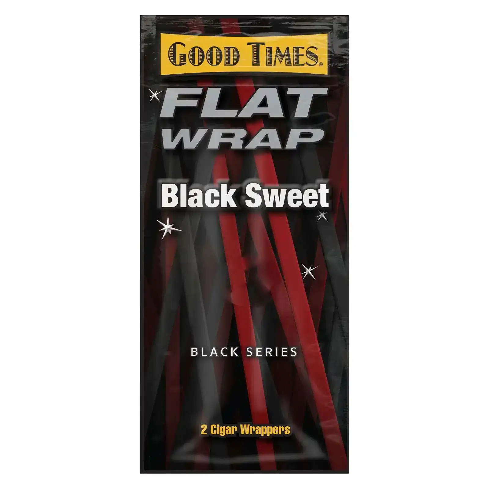 Good Times Black Sweet Flat Wraps