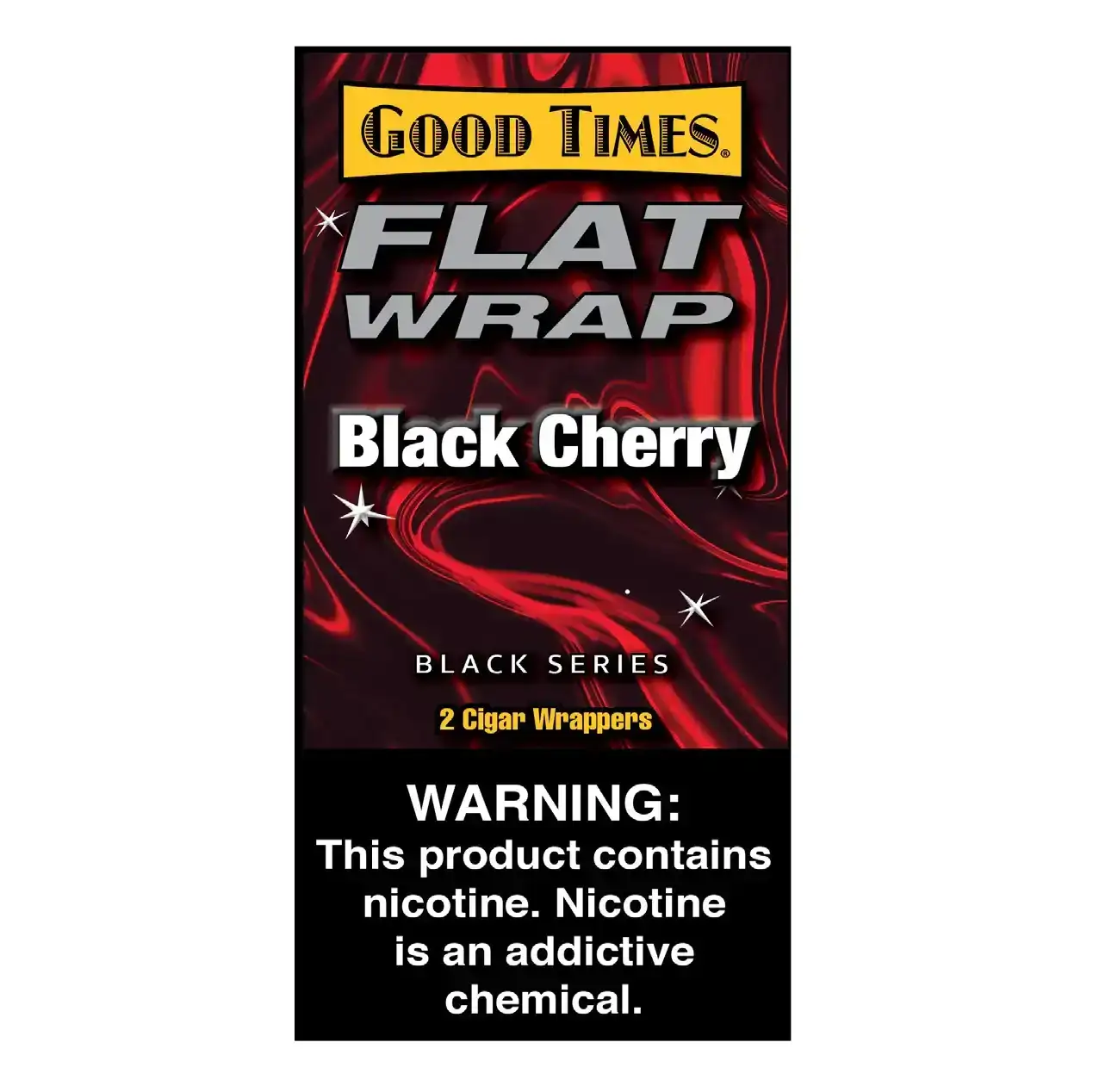 Good Times Black Cherry Flat Wraps