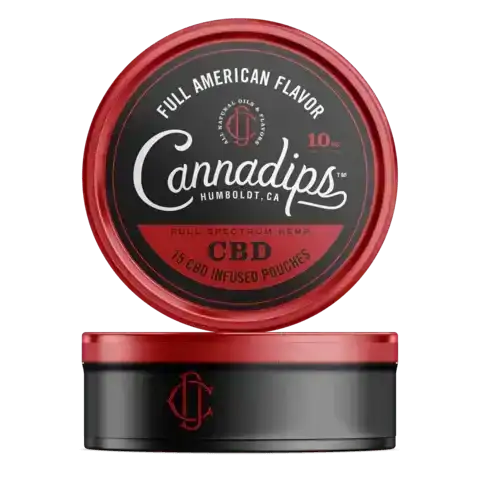 Cannadips CBD Pouches American Spice