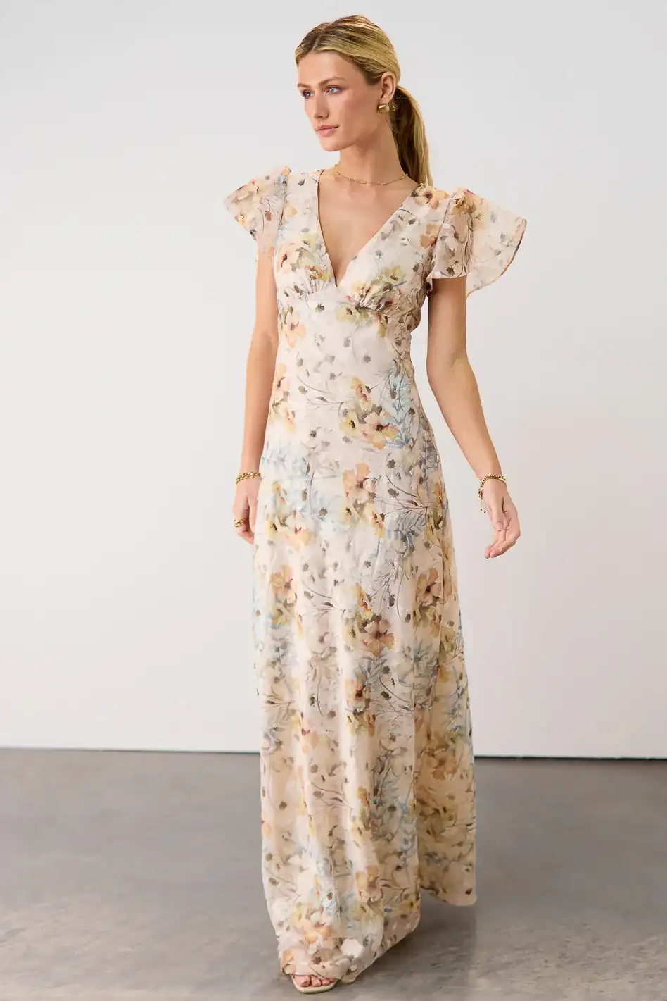 Image of Libbie Floral Maxi Dress