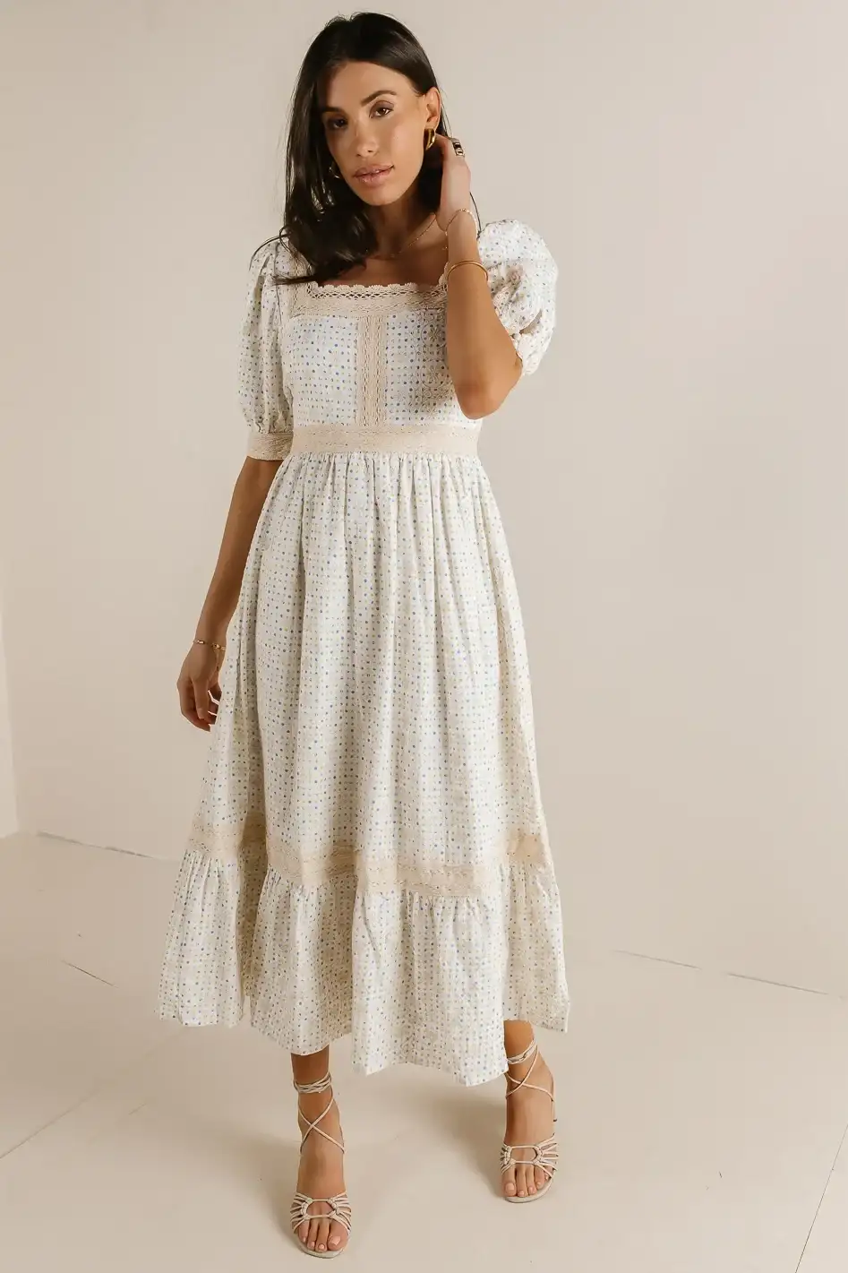 Image of Irelynn Polka Dot Dress
