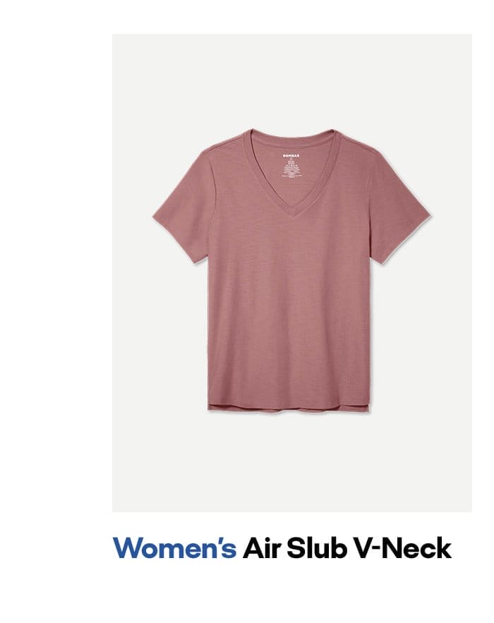 Women's Air Slub V-Neck