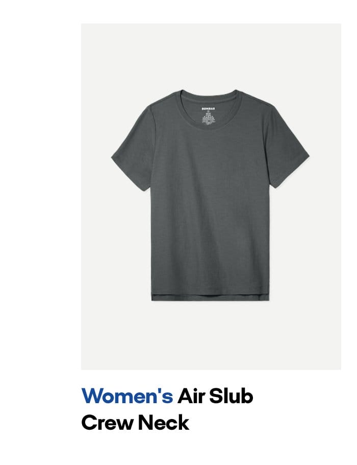 Women's Air Slub Crew Neck