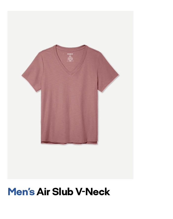 Men's Air Slub V-Neck