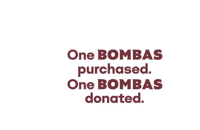 One Bombas purchased. One Bombas donated.