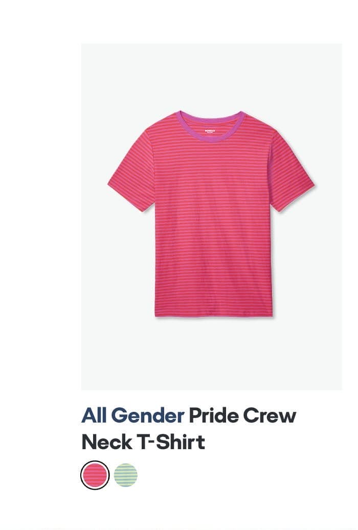 All Gender Pride Crew Neck T-Shirt