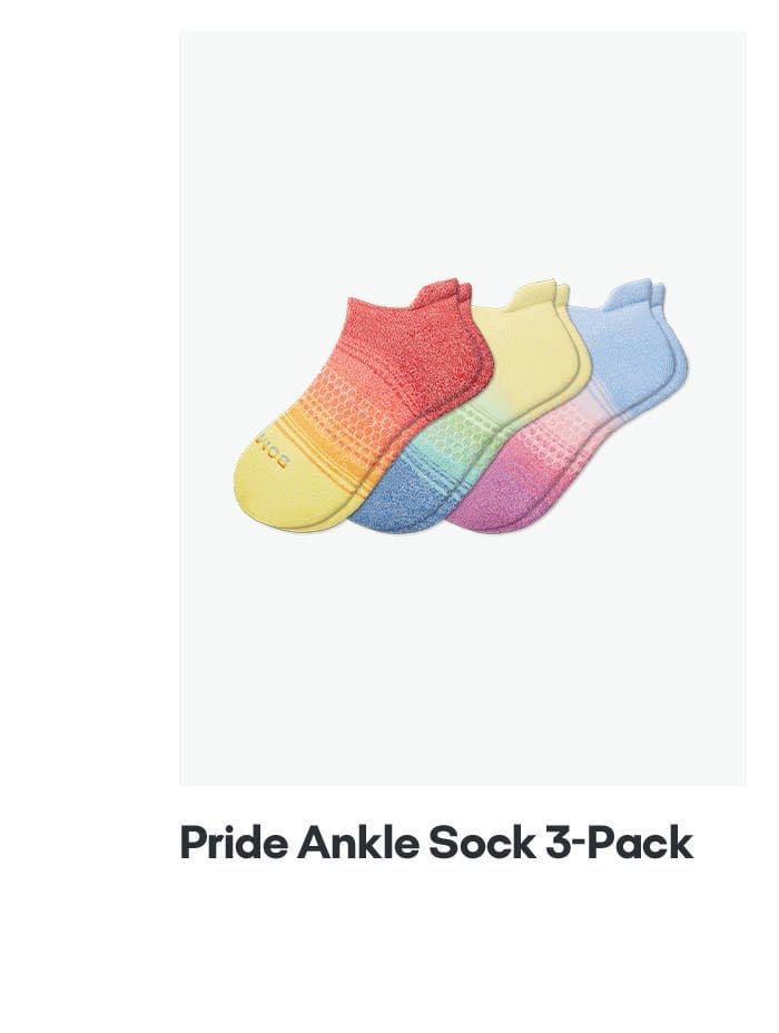 Pride Ankle Sock 3-Pack