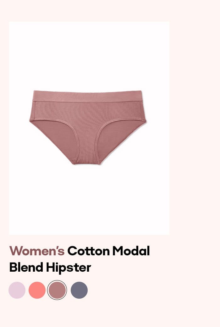 Women's Cotton Modal Blend Hipster