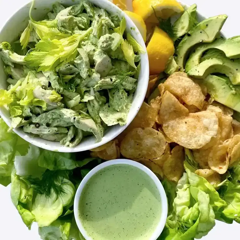 Anything-Goes Green Goddess Salad recipe