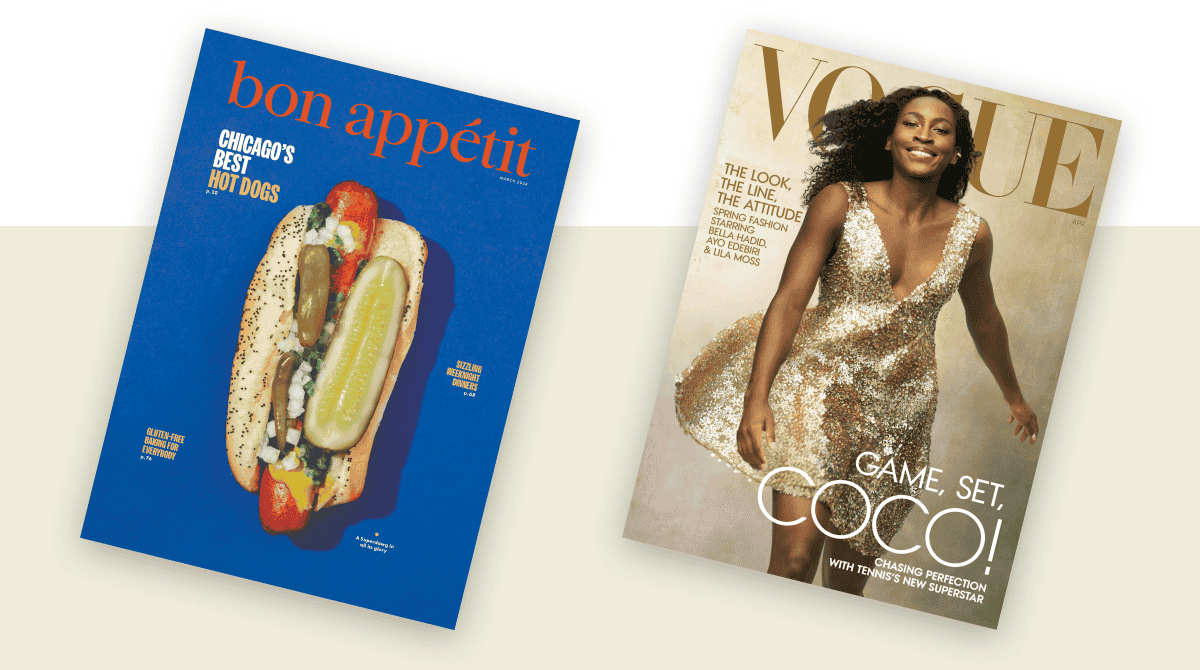  BA & Vogue covers