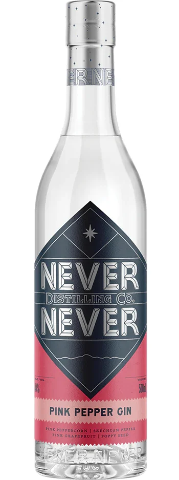 Image of Never Never Pink Pepper Gin 500ml