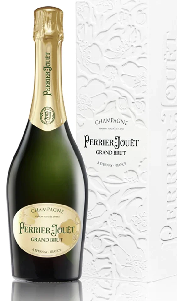 Image of Perrier-Jouet Grand Brut NV Champagne & Gift Box 750ml