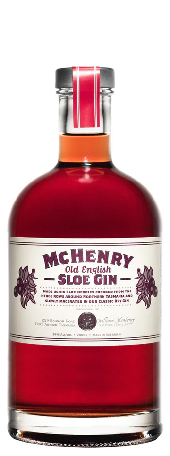 Image of McHenry Distillery Old English Sloe Gin 700ml