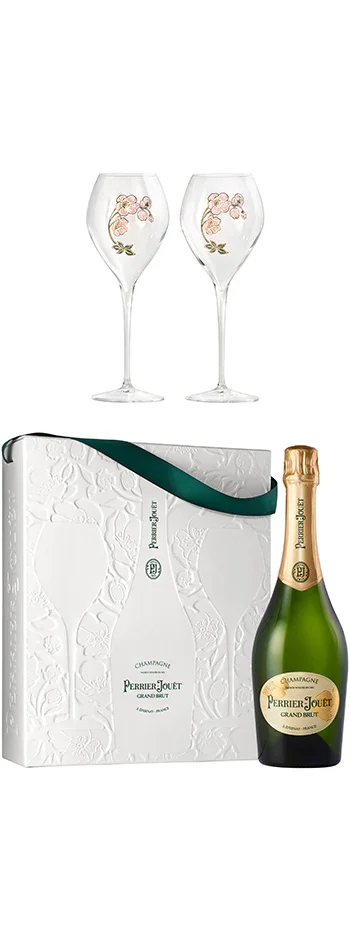 Image of Perrier-Jouet Grand Brut 750ml Twin Flute Pack