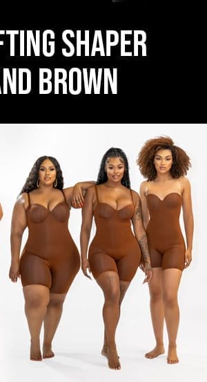 Seamless Lifting Shaper-BROWN