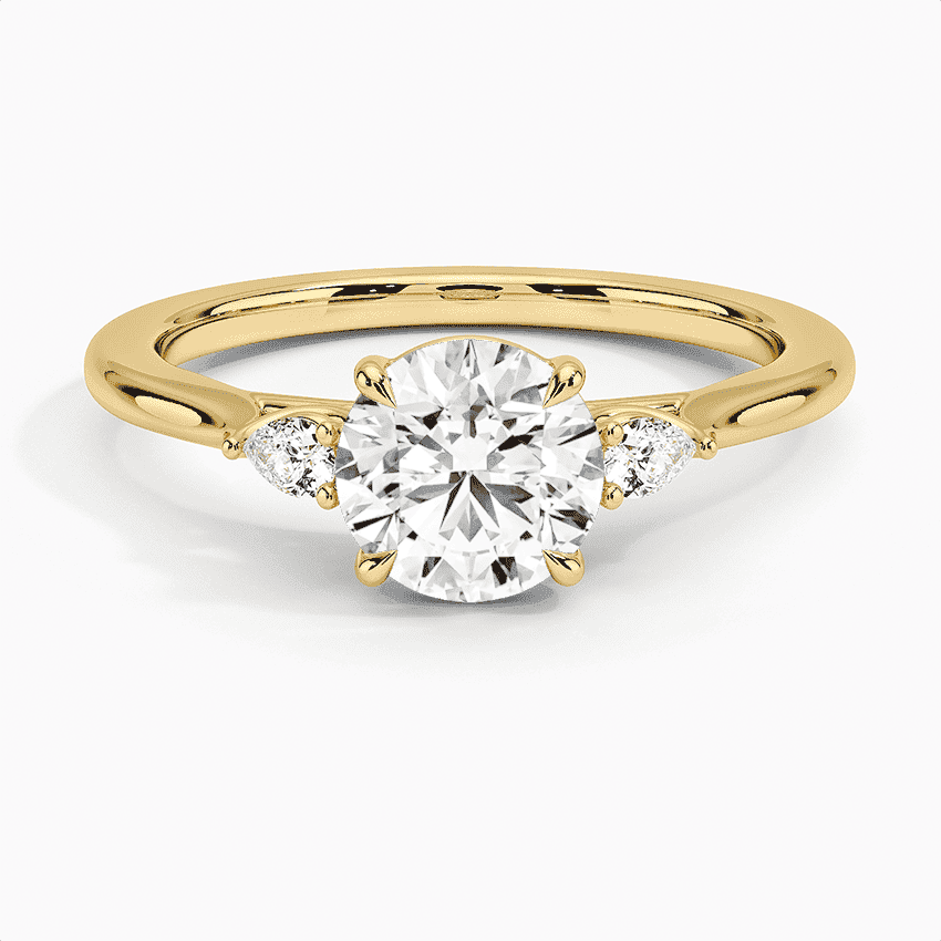 Perfect Fit Aria Three Stone Diamond Ring