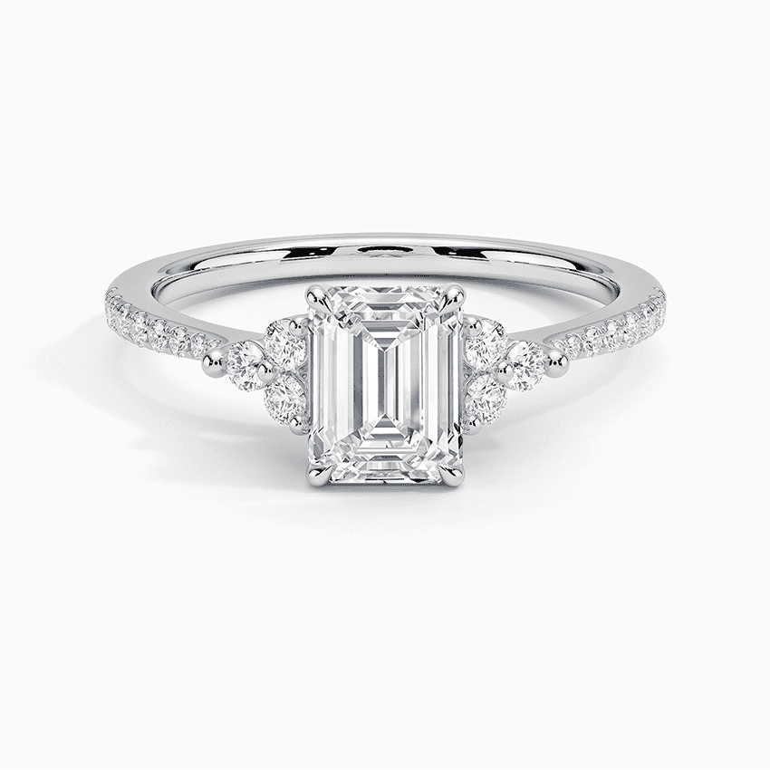 Melody Pavé Diamond Engagement Ring