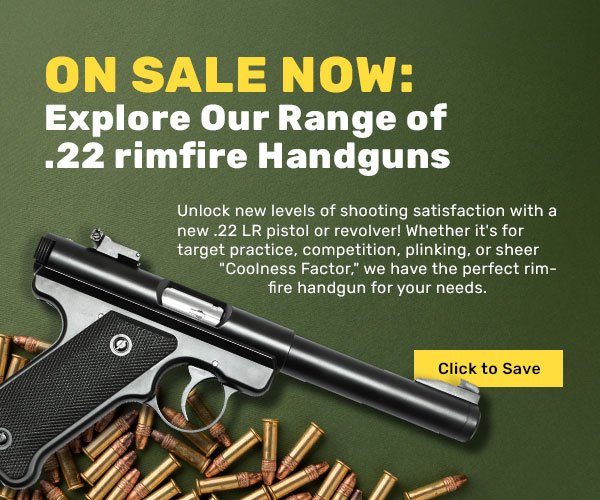 On Sale Rimfire Handguns