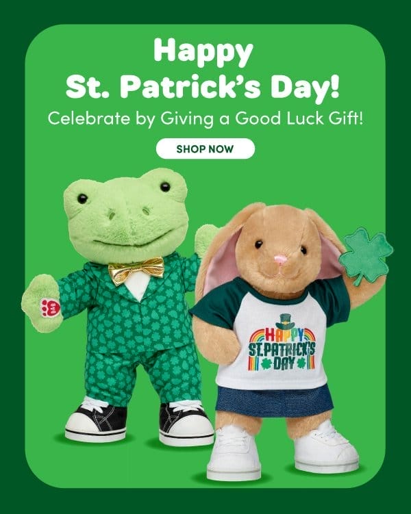 Happy St. Patrick's Day! | Celebrate by Giving a Good Luck Gift! | SHOP NOW