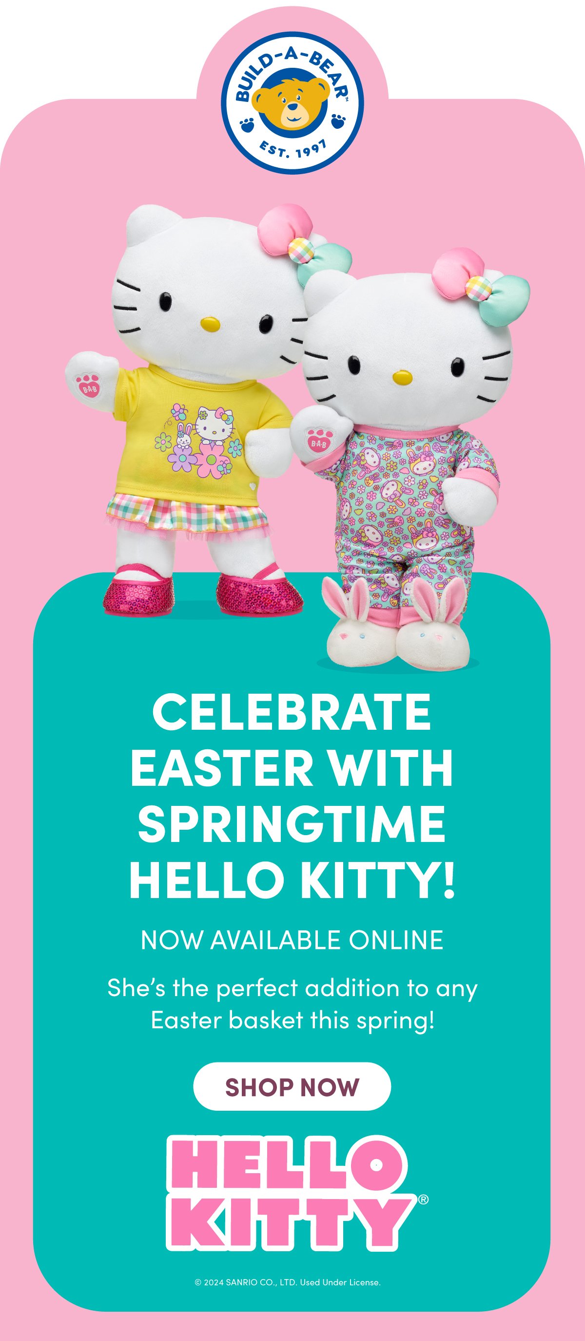 CELEBRATE EASTER WITH SPRINGTIME HELLO KITTY