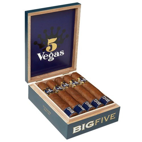 Image of 5 Vegas Big Five Toro (Gordo) Cigars 10Ct. Box