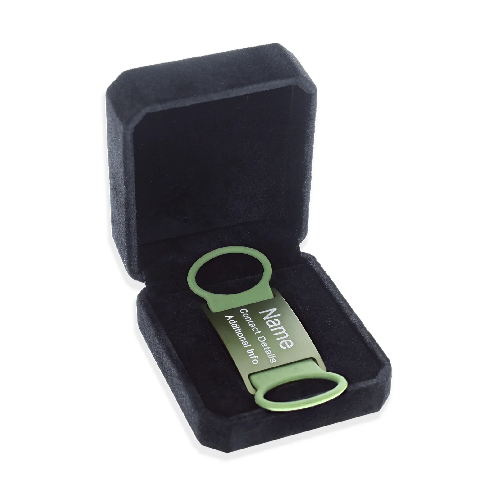 Image of ID Collar Attachment Tag (8 Colour Choices)