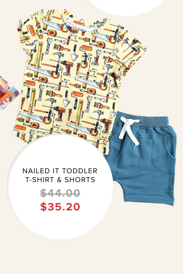 Nailed It Toddler T-shirt & Shorts Set