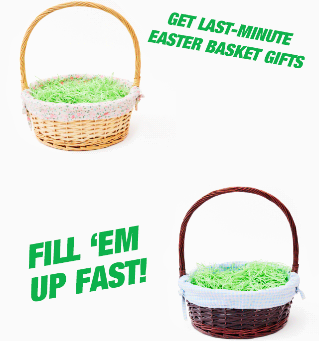 Get Last-minute easter basket gifts