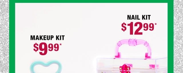 Makeup kit \\$9.99*